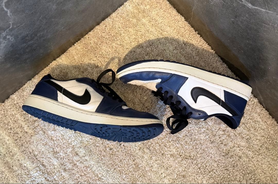 NIKE エアジョーダン1 ロー ゴルフ ミッドナイトネイビー 27.0cm