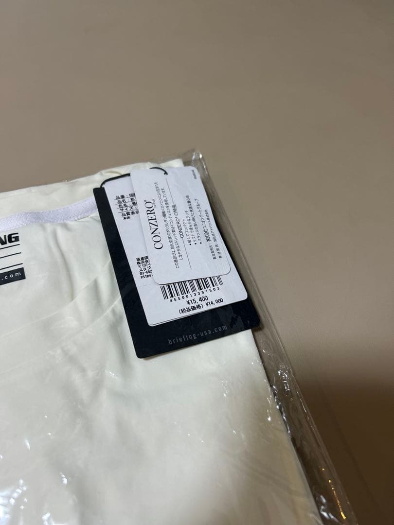 【新品・未開封】BRIEFING メンズパフォーマンスTシャツ ホワイト L