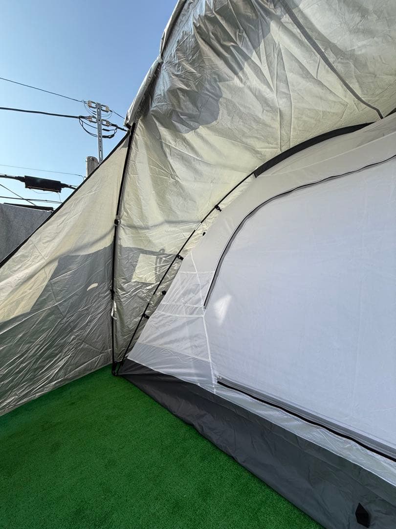フィールドア　テント4〜6人用　グランドシート付き