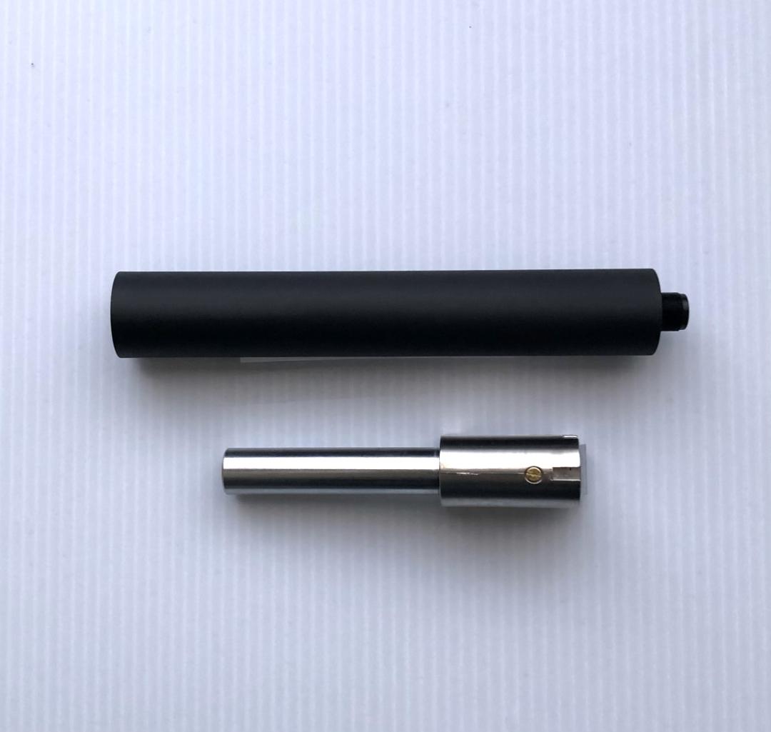 【未使用に近い】マルゼン　ワルサーPPKsGBB用サイレンサー＆可変ホップバレル