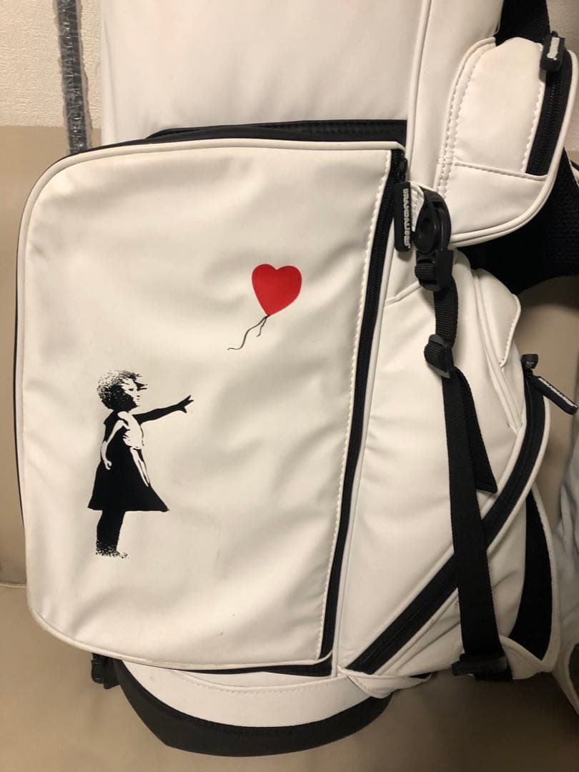 【送料込み】超希少　Banksy バンクシー ゴルフ スタンド キャディバッグ