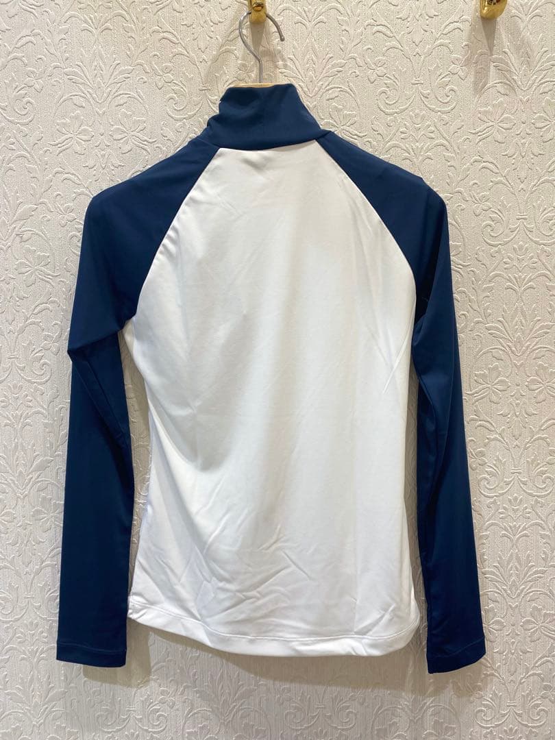 【新品】ホーンガーメント　レディース　モックネック　ネイビー　36