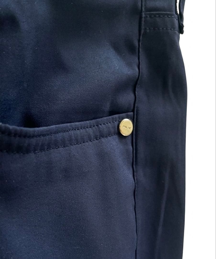 RLXラルフローレン 180/88A立体刻印ロゴマークストレッチゴルフパンツ