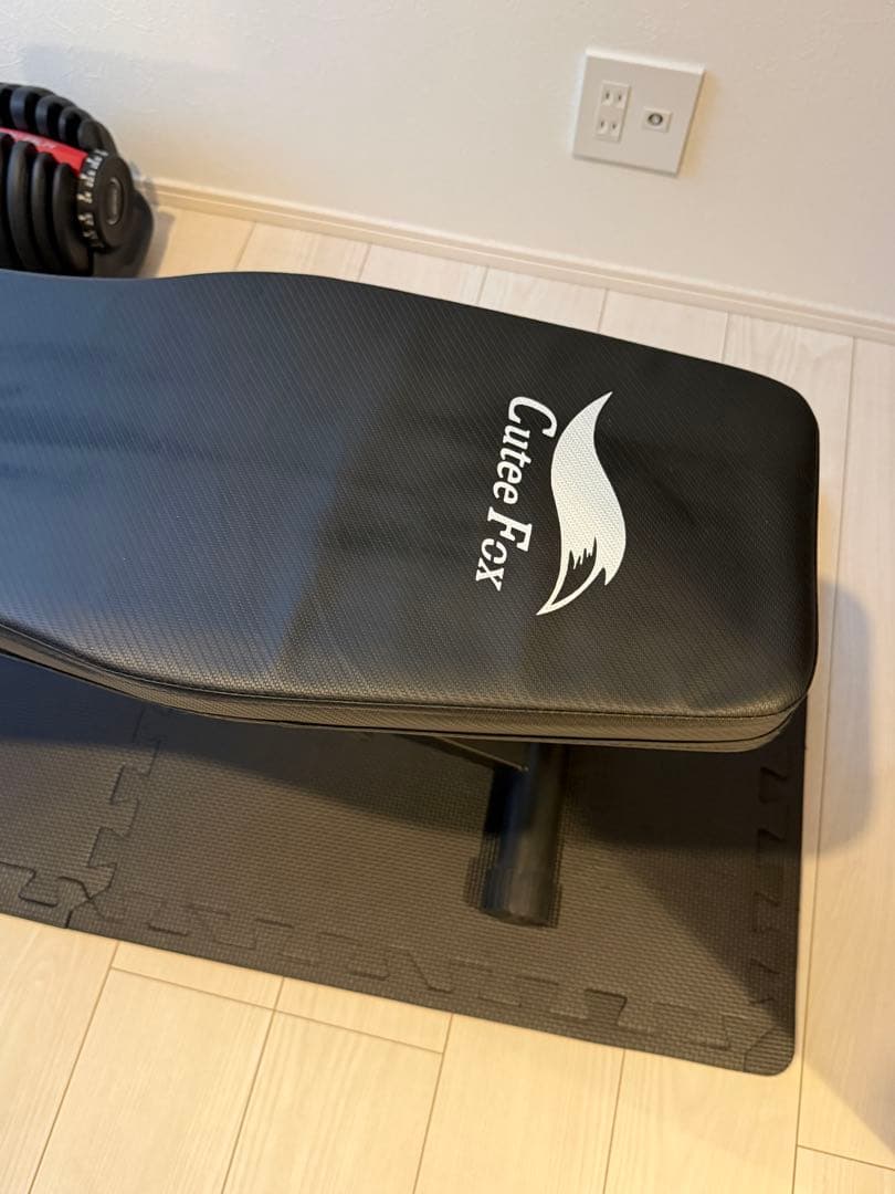【直接引渡し限定】TOP FILM可変式ダンベル 24kg+ベンチ+マット3点組