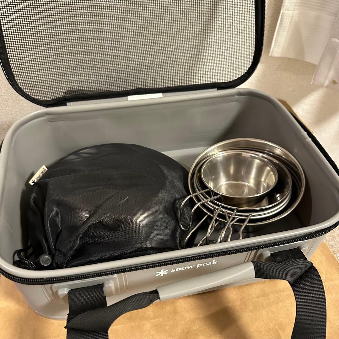  peak ウォータープルーフ ユニットギアバック テーブルウェアセット