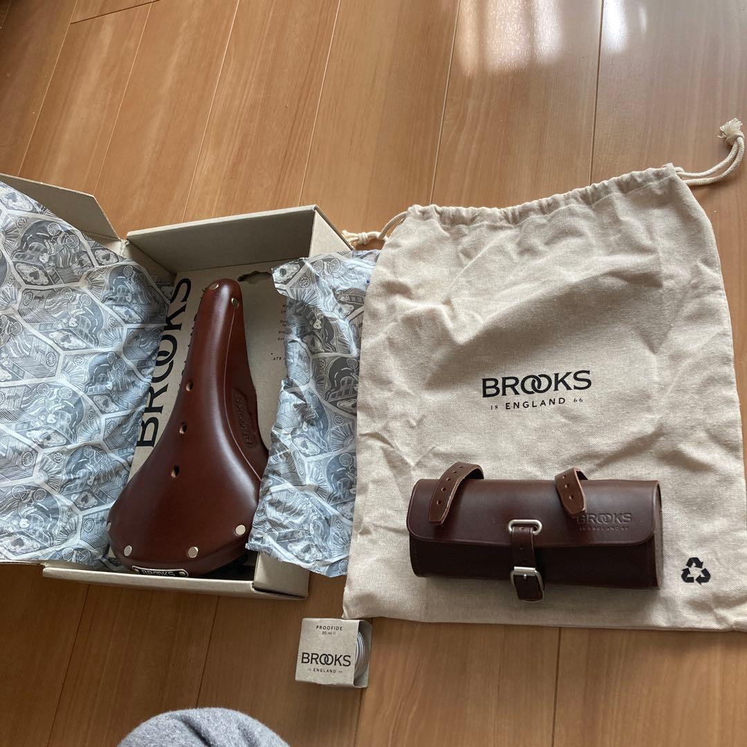 BROOKS B17 サドル &サドルバッグ&オイル