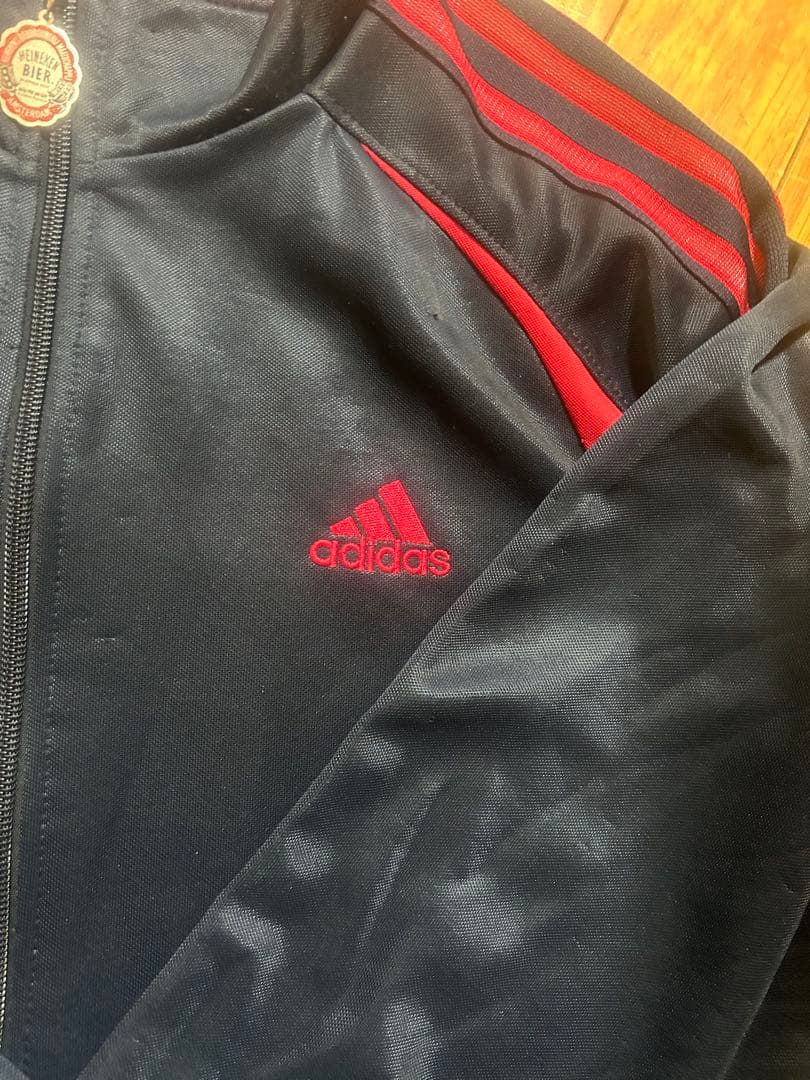 adidas CLIMACHILL ジャケット ネイビー/レッド