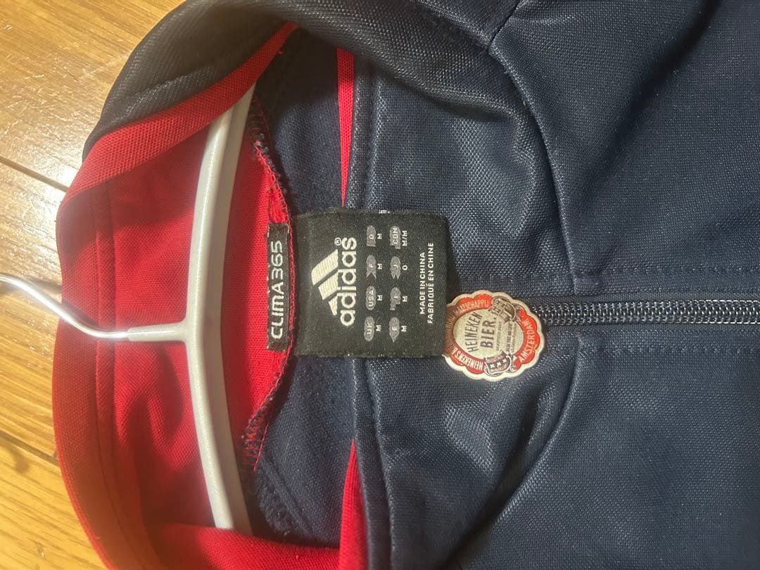 adidas CLIMACHILL ジャケット ネイビー/レッド