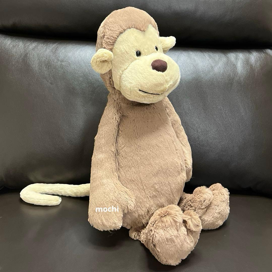  Huge Bashful Monkey さる ぬいぐるみ