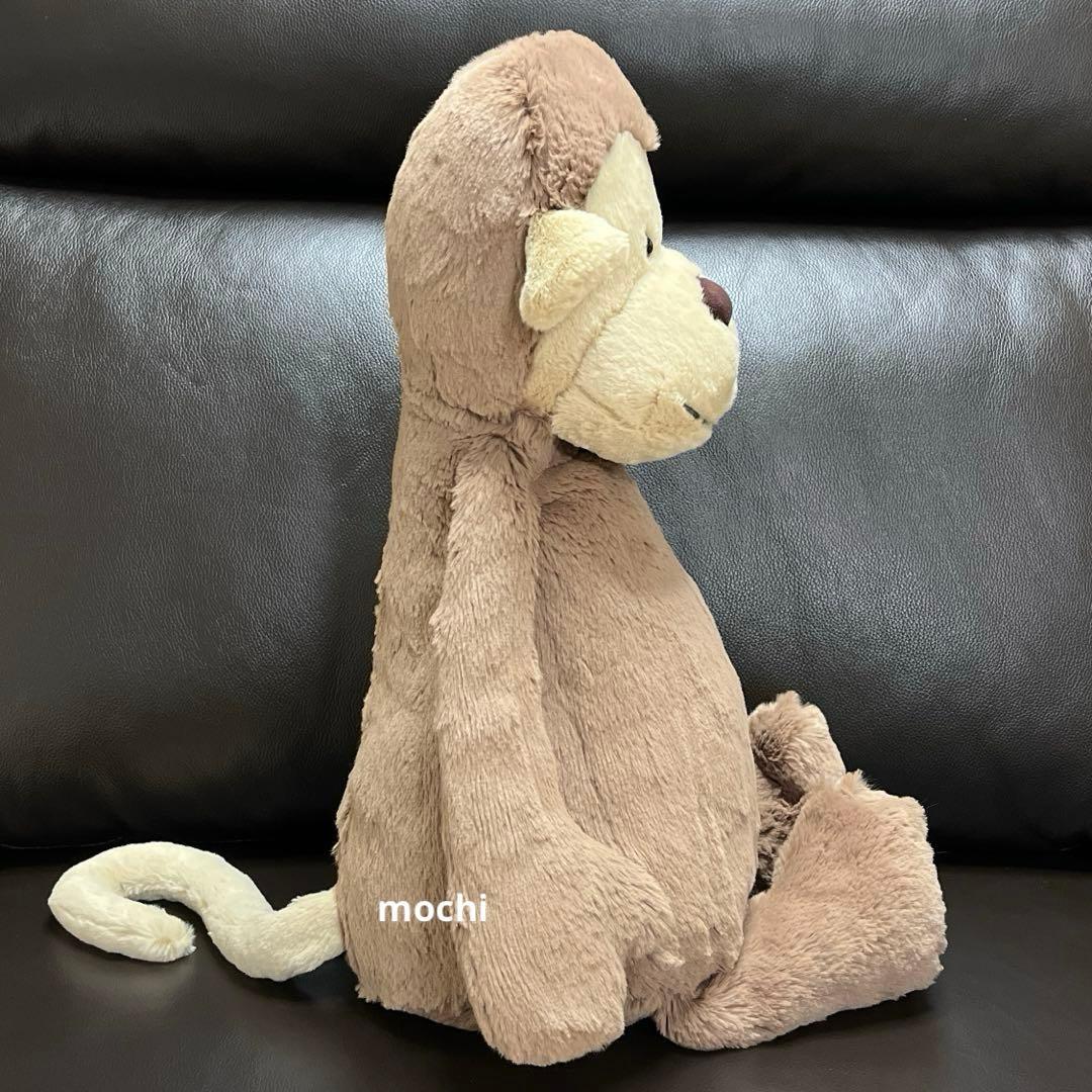  Huge Bashful Monkey さる ぬいぐるみ