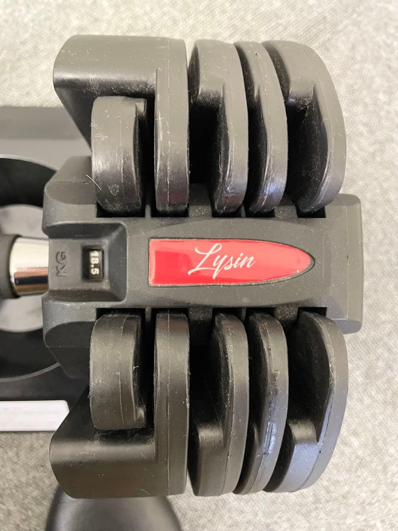 ライシン 可変式ダンベル 20kg 片方のみ