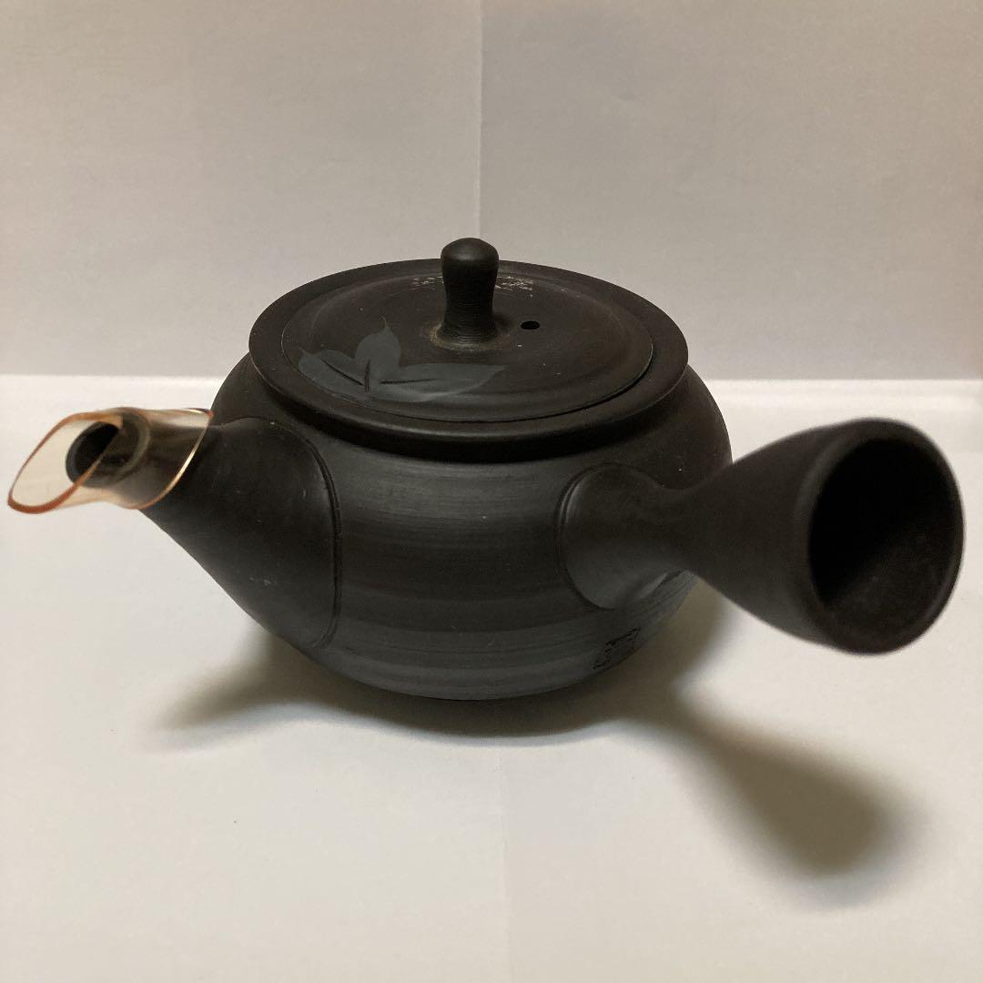 玉光陶園　常滑焼茶器揃木箱入り　手作り急須1個　茶器5客セット