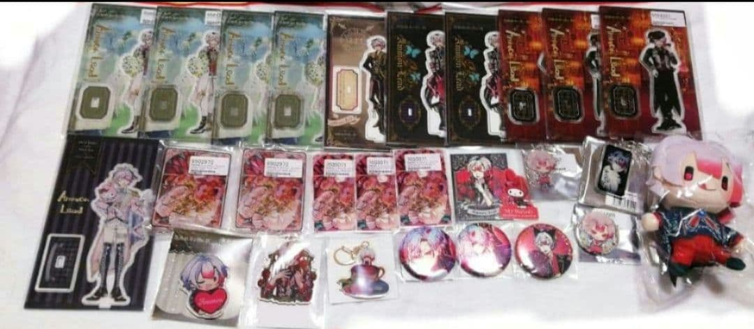 悪魔執事と黒い猫 　あくねこ 　アモン　 缶バッジ　アクスタ　カード　ぱしゃこれ