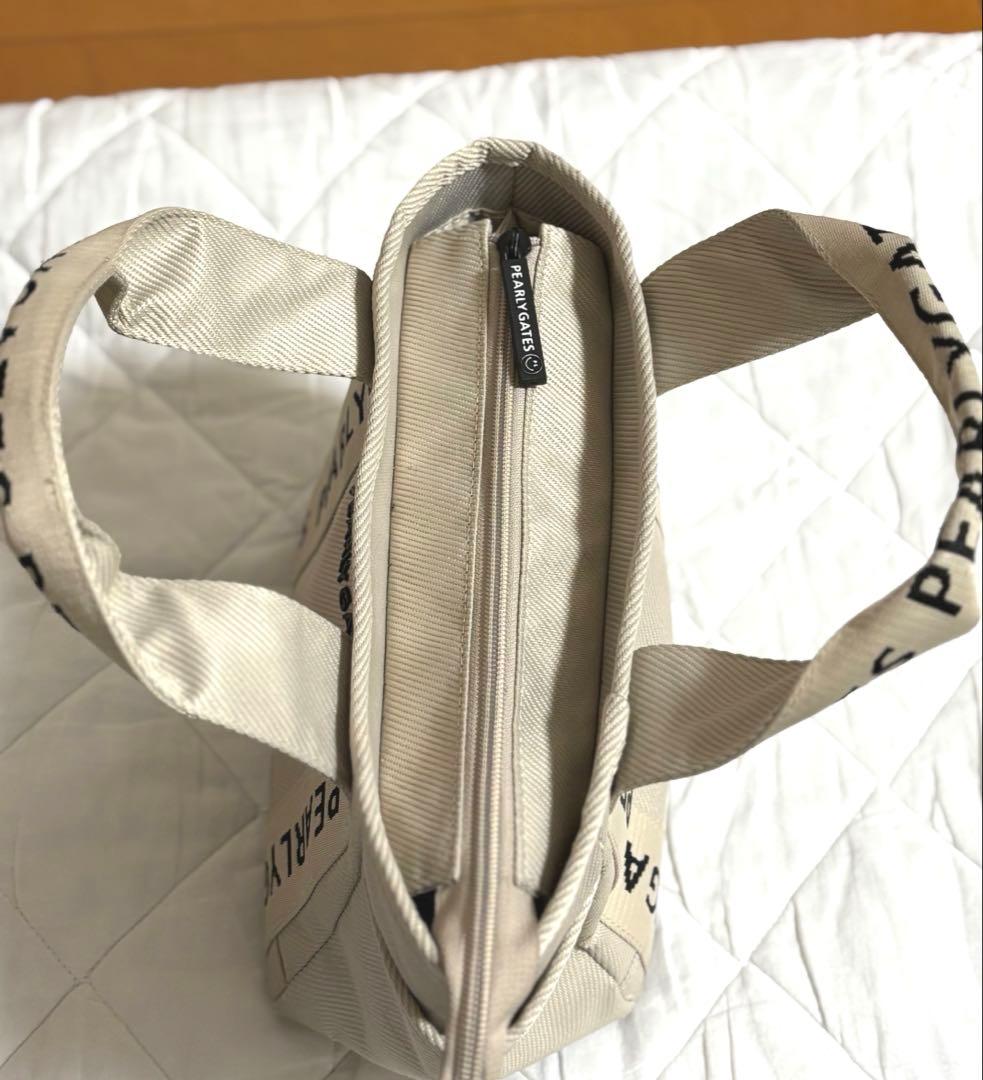 PEARLY GATES ロゴ入りトートバッグ