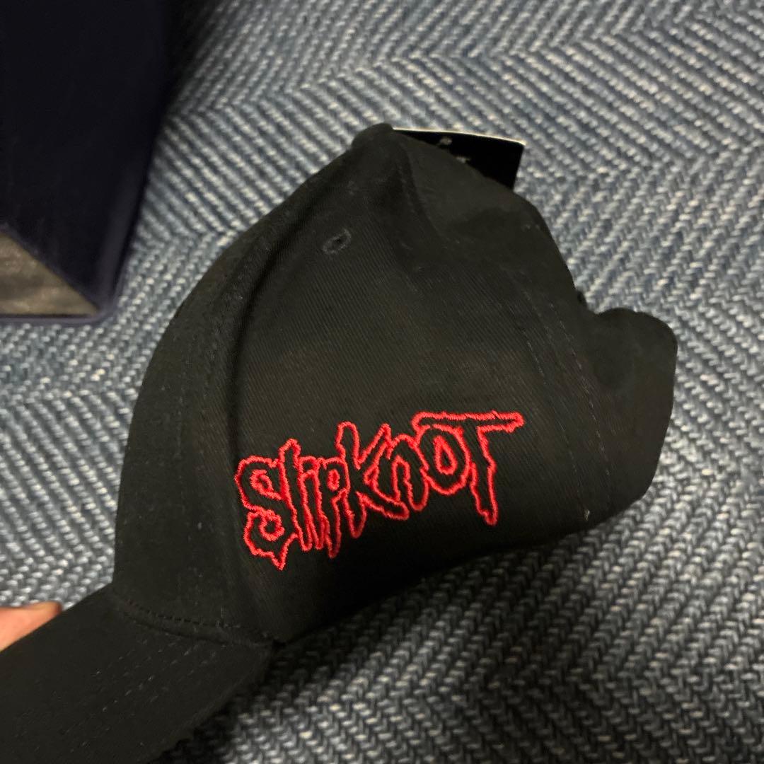 Slipknot 黒キャップ タグ付き