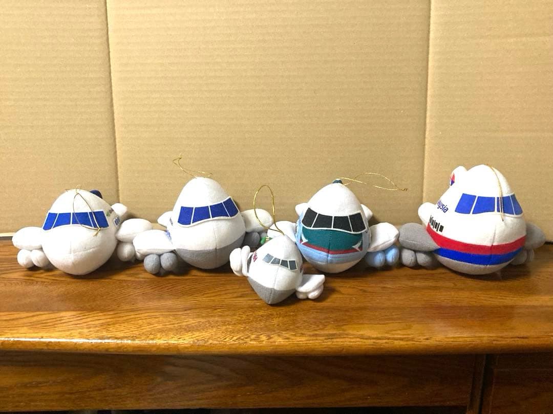 セガ マレーシア航空 ルフトハンザ キャセイパシフィック ぬいぐるみ 当時物