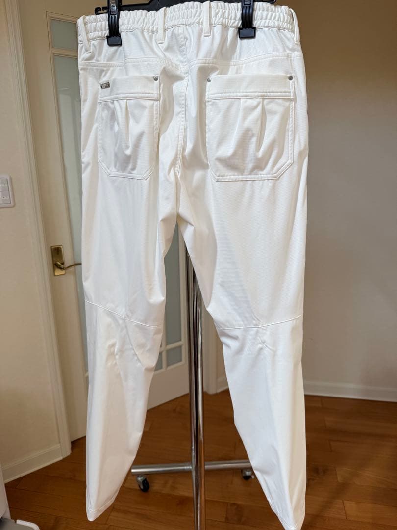 St ANDREWS ホワイト 軽量パンツ バックポケット付き