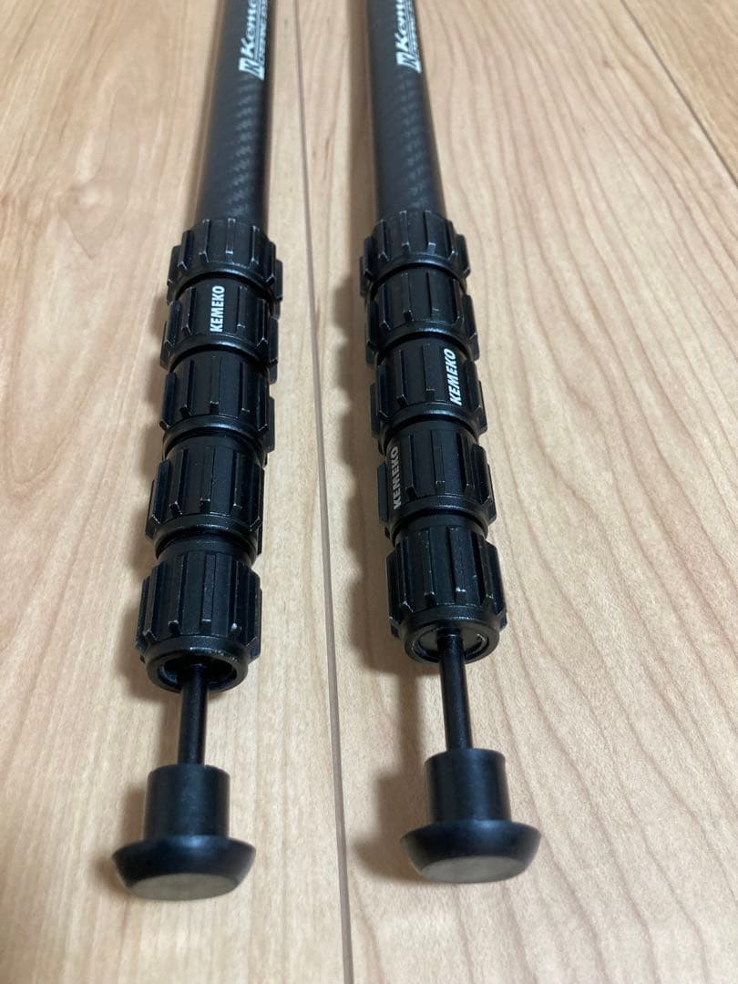 KEMEKO カーボンポール180cm キャンプ2本セットケメコタープ