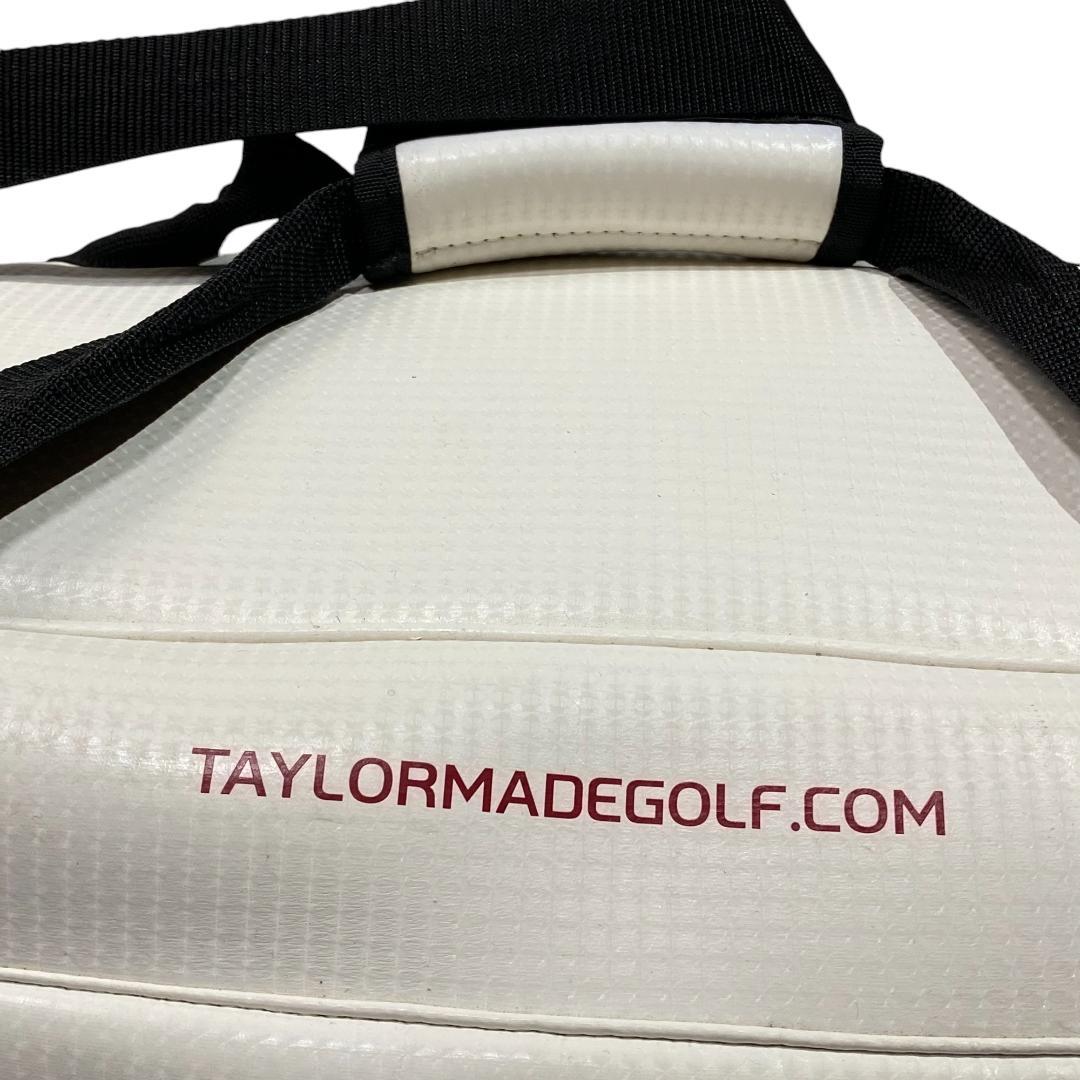 TAYLOR MADE テーラーメイド ゴルフ ボストンバッグ ホワイト