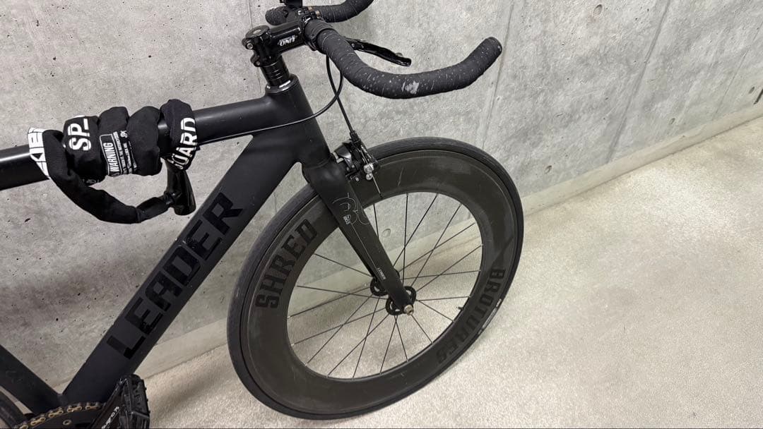 LEADER BIKE リーダーバイクブラック　735TR XLサイズ　カスタム