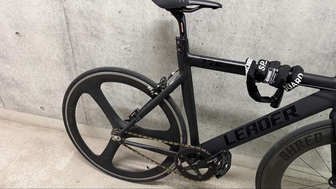 LEADER BIKE リーダーバイクブラック　735TR XLサイズ　カスタム
