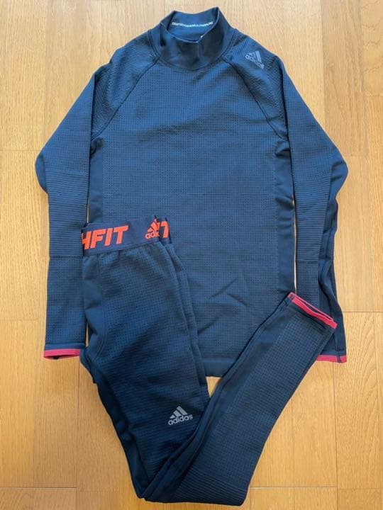 adidas アディダス テックフィット クライマHEAT 上下セット Mサイズ