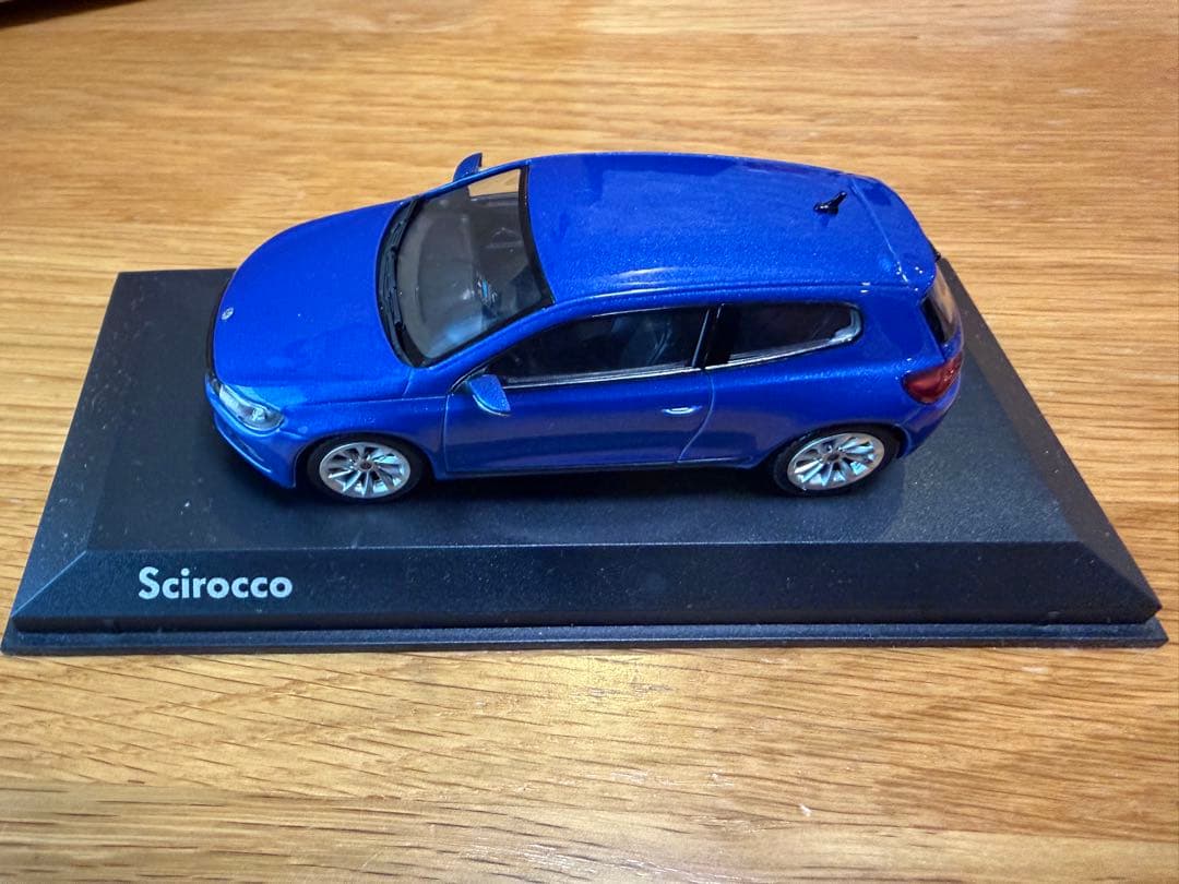 1/43 Scirocco ブルー フォルクスワーゲン・シロッコ ミニカー