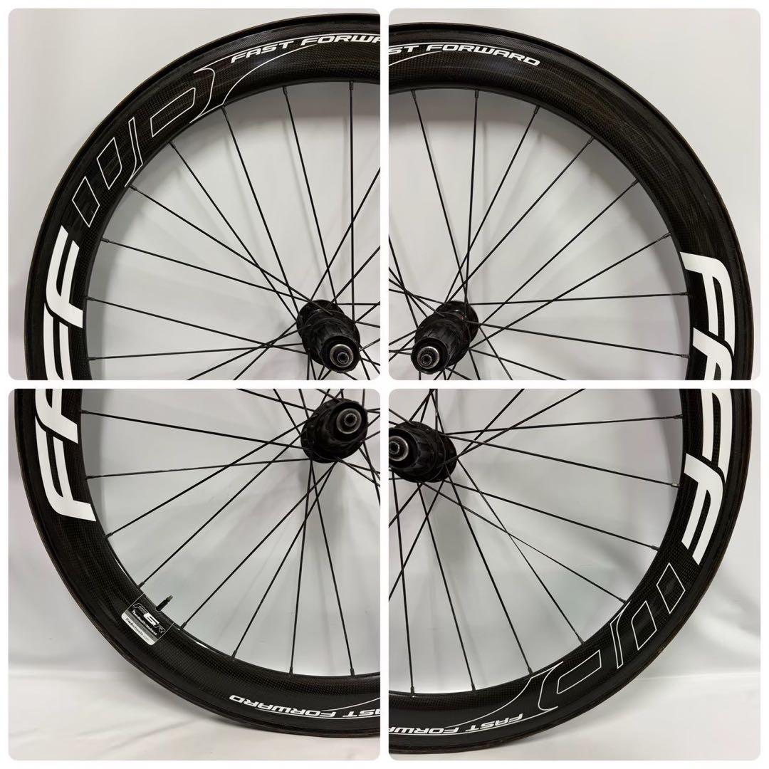 FFWD Fast Forward F6R 700c カーボン 前後タイヤ付き
