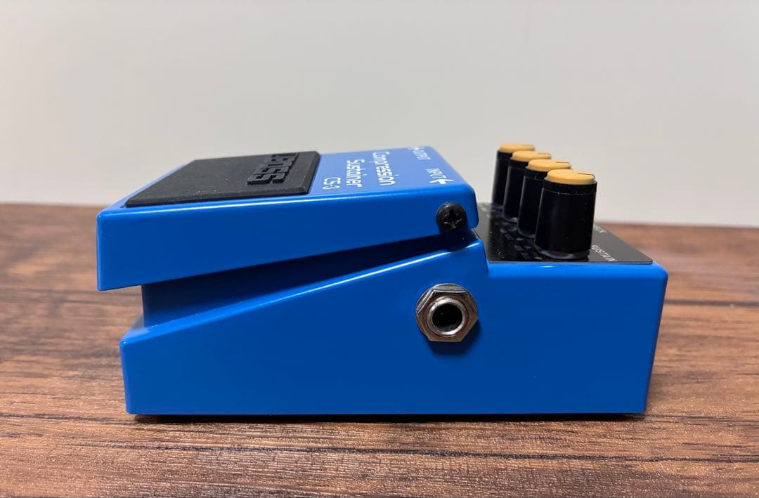 BOSS CS-3コンプレッサーACアダプター付き。美品！