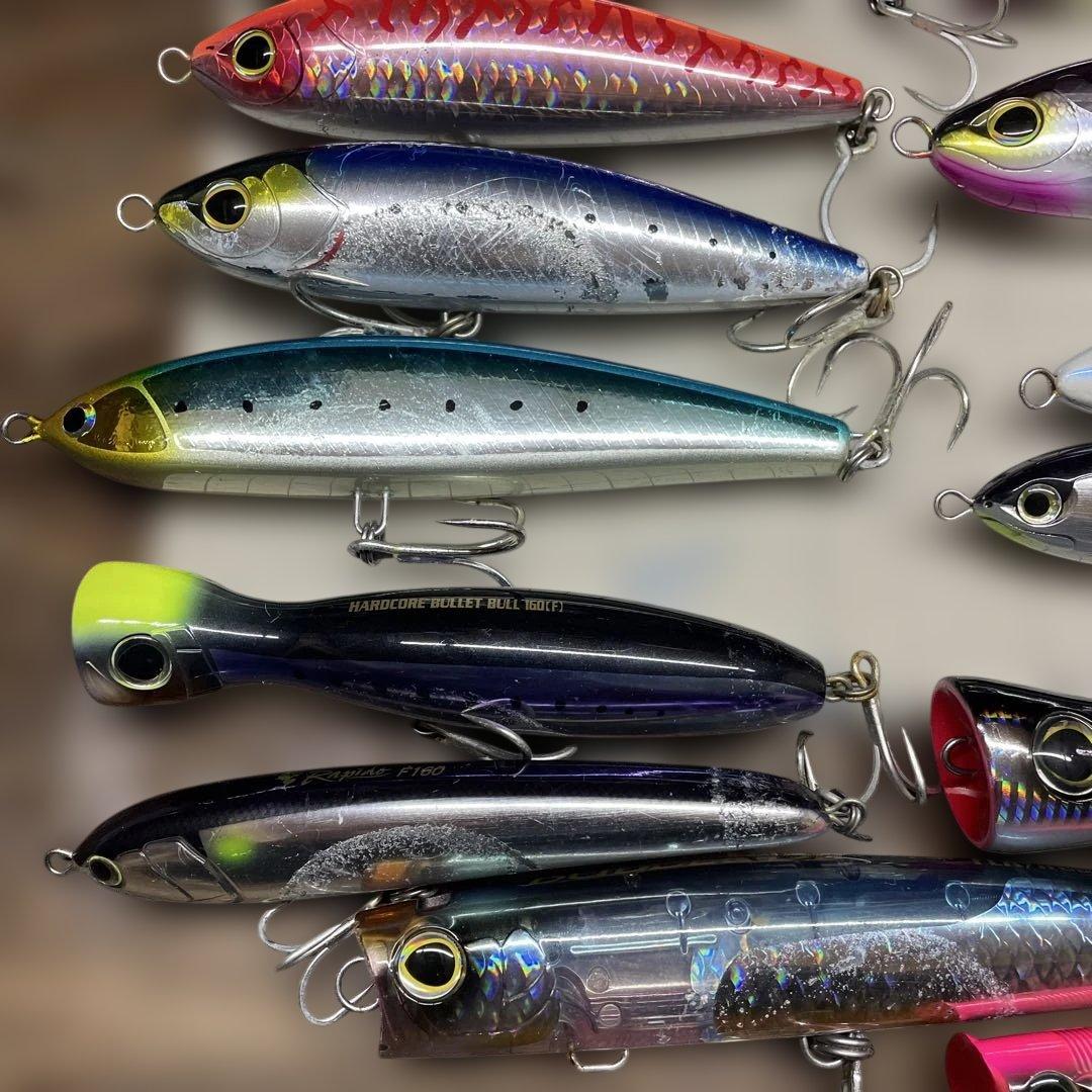 マグロルアー　シマノ　マリア　バブルディップ　別注平政　ボムディップ