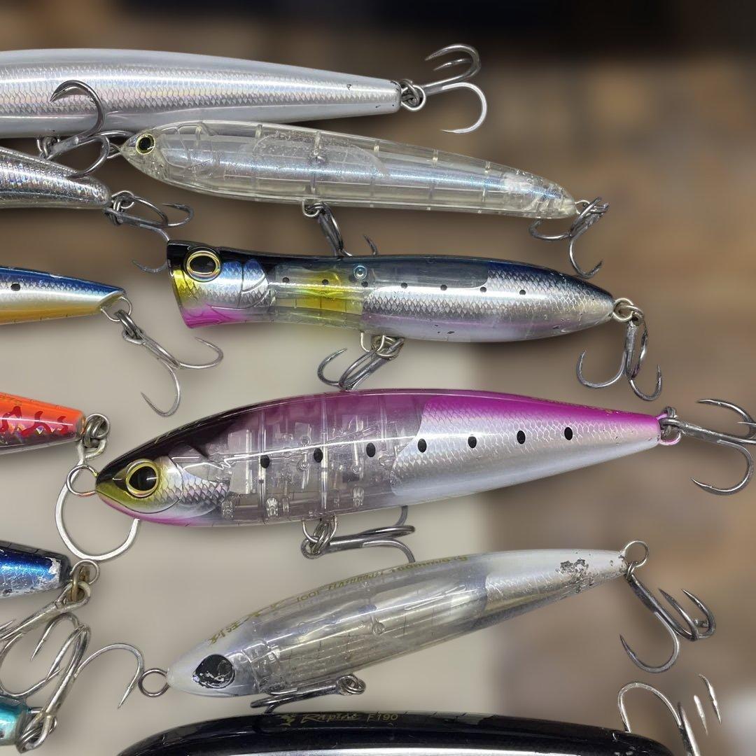マグロルアー　シマノ　マリア　バブルディップ　別注平政　ボムディップ