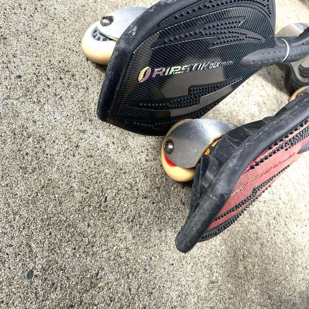 RANGS JAPAN RIPSTIK dlx mini 2個 ブラックとレッド