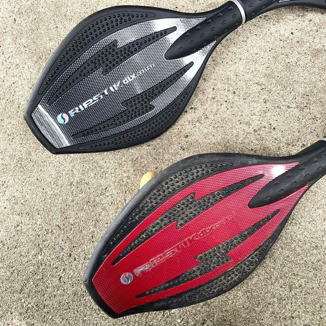 RANGS JAPAN RIPSTIK dlx mini 2個 ブラックとレッド