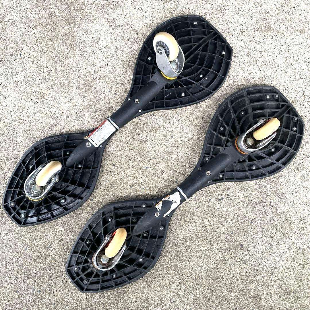 RANGS JAPAN RIPSTIK dlx mini 2個 ブラックとレッド