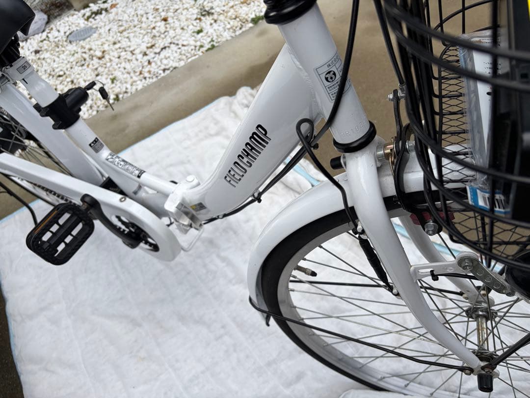 新品‼️値下げ‼️電動アシスト折り畳み自転車 26インチFIELD CHAMP
