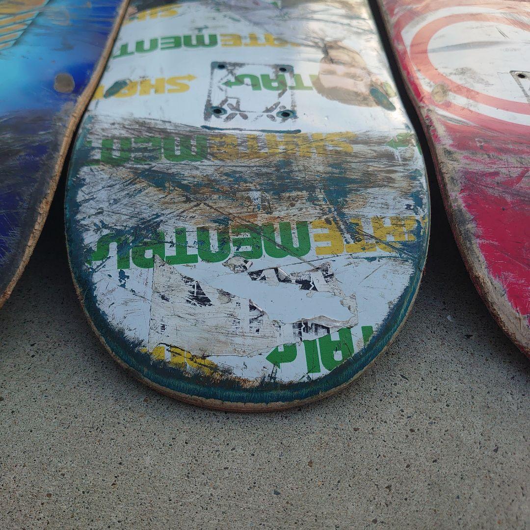 skate スケボー　デッキ　3枚セット