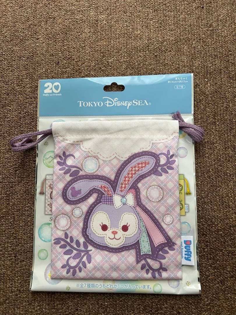 東京ディズニーシー ステラルー キーチェーン.カラビナ.巾着3点セット