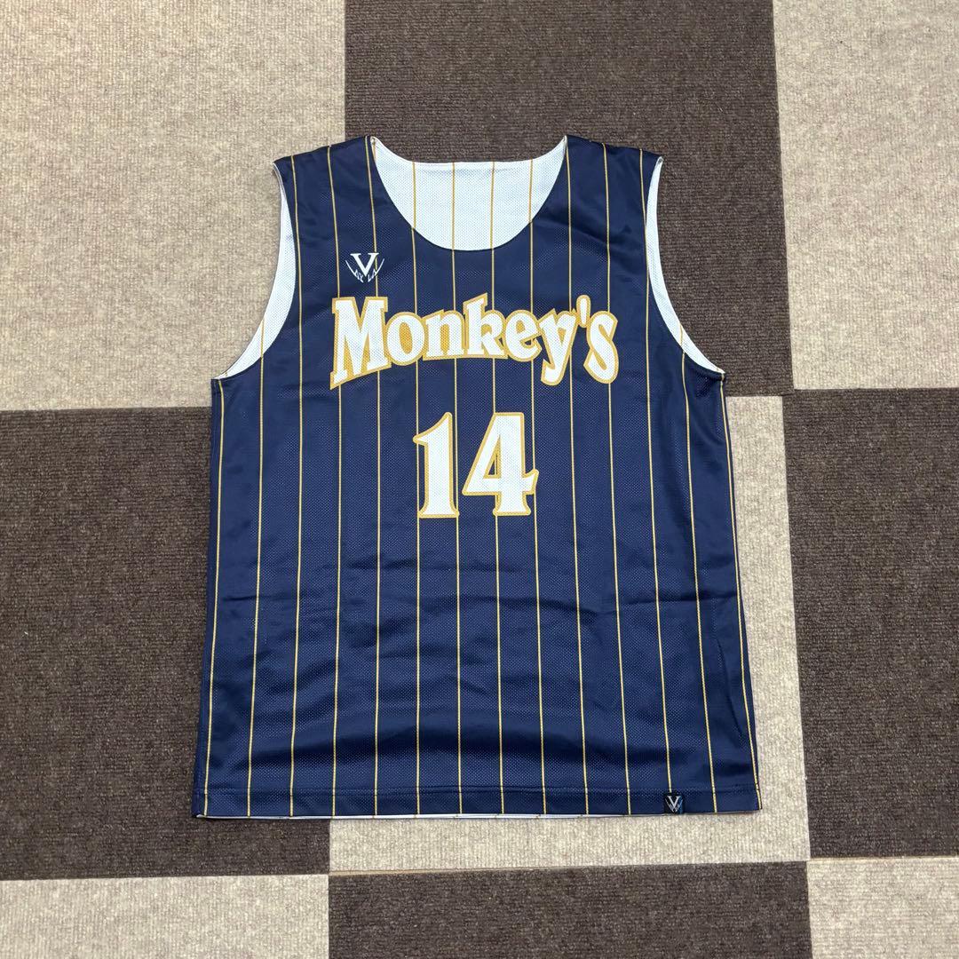 【✨希少品】monkey's ユニフォームセットアップ　リバーシブル　2way