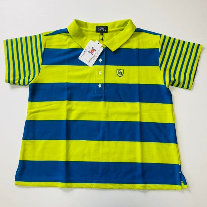 【新品、未使用】パーリーゲイツ ポロシャツ　レディース　サイズ：０（Ｓ）
