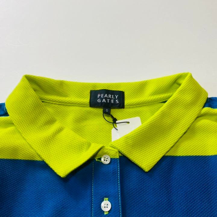 【新品、未使用】パーリーゲイツ ポロシャツ　レディース　サイズ：０（Ｓ）