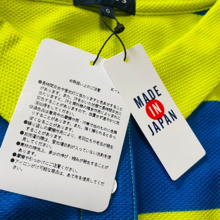 【新品、未使用】パーリーゲイツ ポロシャツ　レディース　サイズ：０（Ｓ）