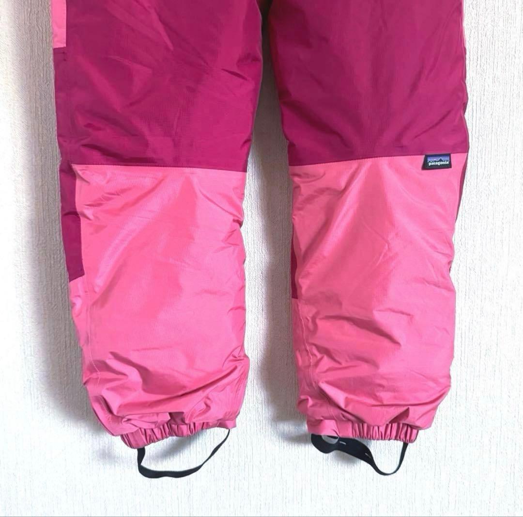 【美品】patagonia　子ども用スキーウェア　ピンク　5Tサイズ