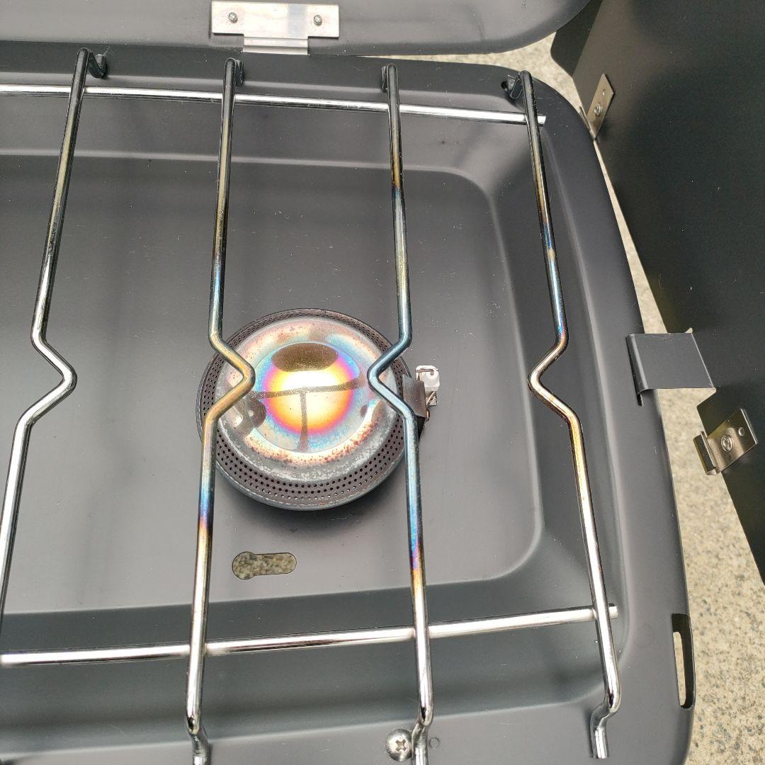 SOTO ツーバーナーコンロ ST-525　アルミグリドル付き　専用