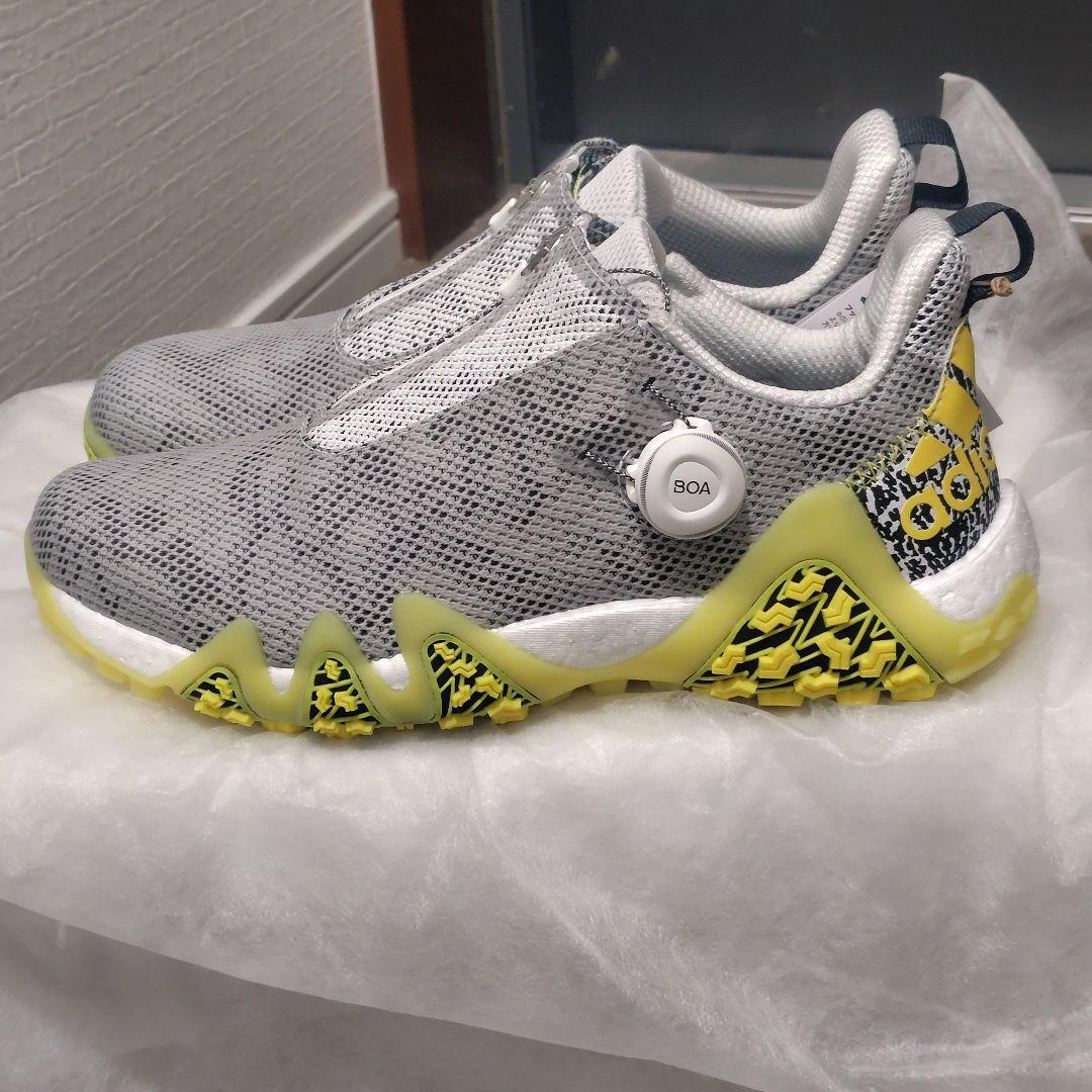 【稀少】adidas コードカオス 22 BOA ゴルフシューズ センタージップ