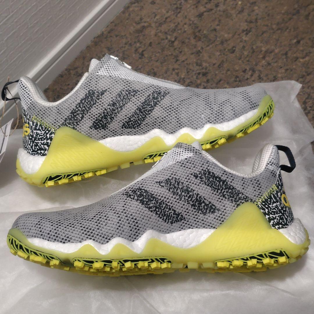 【稀少】adidas コードカオス 22 BOA ゴルフシューズ センタージップ