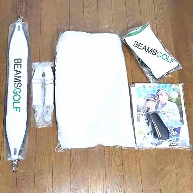 BEAMS GOLF ビームスキャディバック ゴルフバック限定 高級 正規品