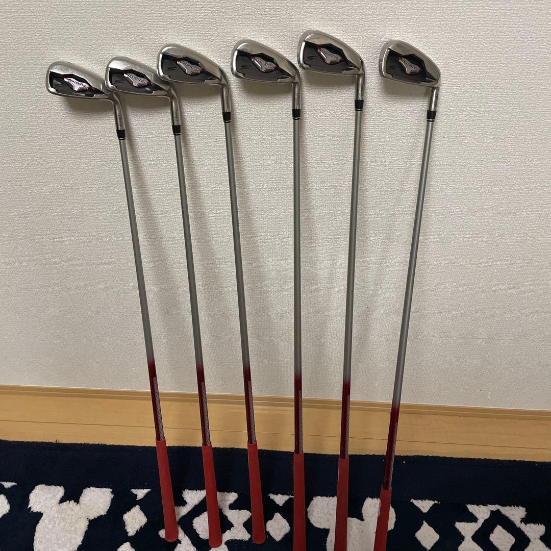 ツルヤゴルフ　GOLDENPRIX V7 アイアンセット6本 5I〜Ｐ