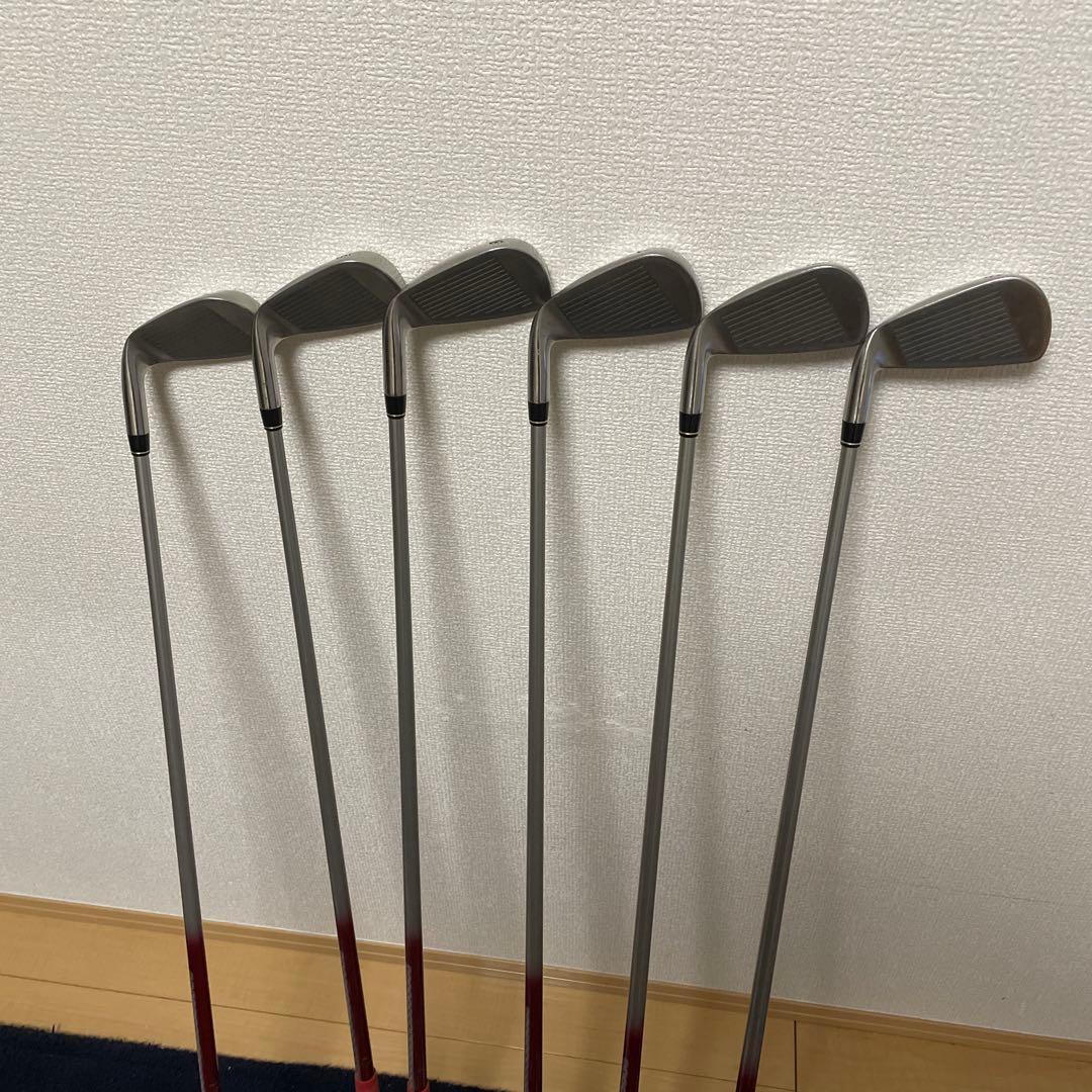 ツルヤゴルフ　GOLDENPRIX V7 アイアンセット6本 5I〜Ｐ