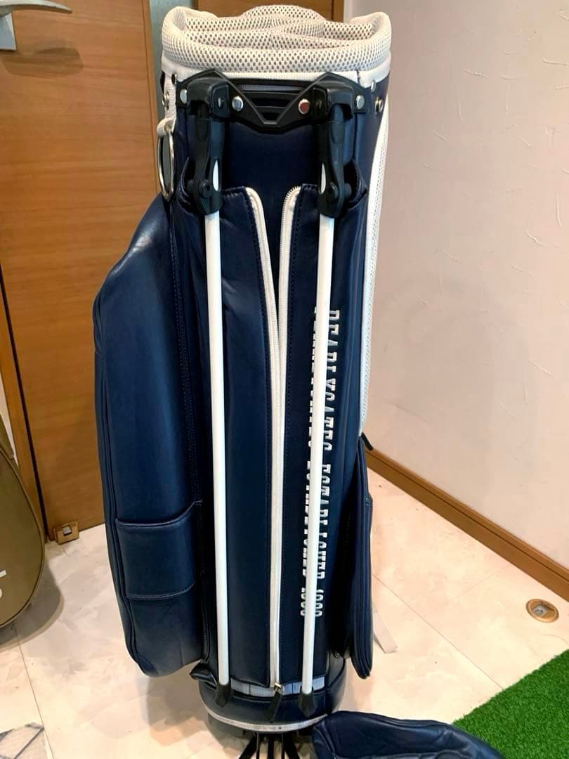 正規品　パーリーゲイツ　スタンド　キャディバッグ　ネイビー　メンズ　レディース
