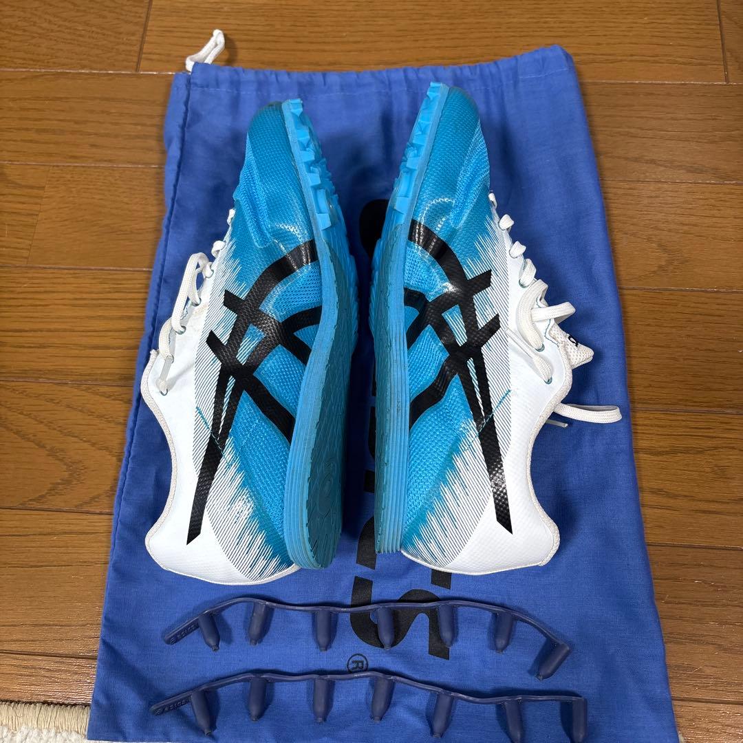 ASICS HYPER LD スパイクシューズ ブルー/ホワイト